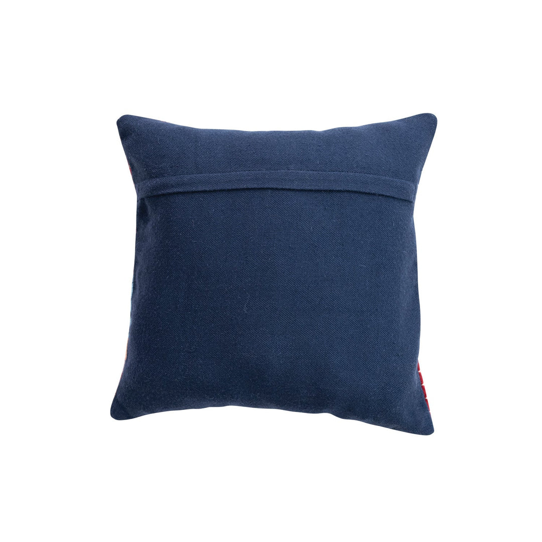 Square Woven Fabric Indoor/Outdoor Pillow - What&