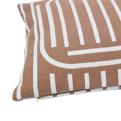 Woven Cotton Reversible Pillow w/ Lines - Whats New Furniture - Portland, Oregon