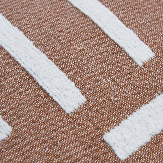 Woven Cotton Reversible Pillow w/ Lines - Whats New Furniture - Portland, Oregon