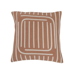 Woven Cotton Reversible Pillow w/ Lines - Whats New Furniture - Portland, Oregon