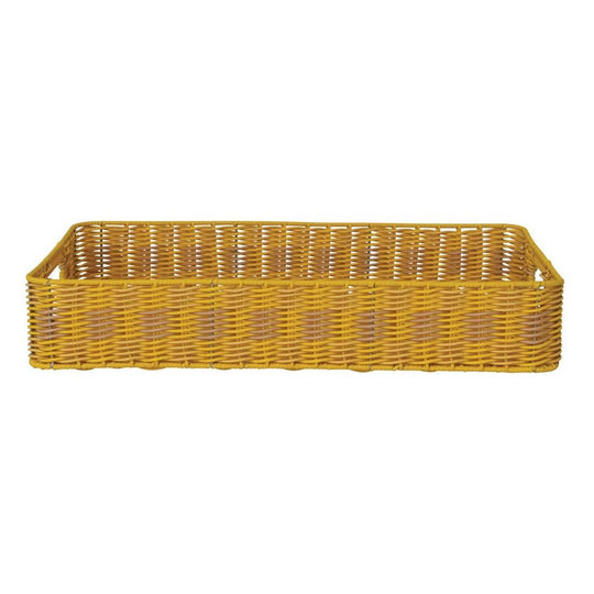 Woven Plastic Tray w/ Handles - Whats New Furniture - Portland, Oregon