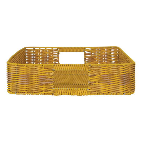 Woven Plastic Tray w/ Handles - Whats New Furniture - Portland, Oregon