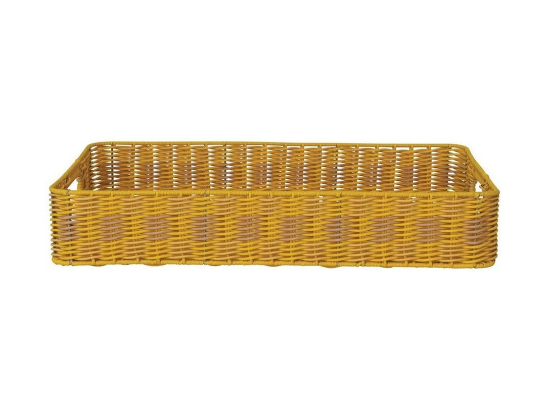 Woven Plastic Tray w/ Handles - Whats New Furniture - Portland, Oregon