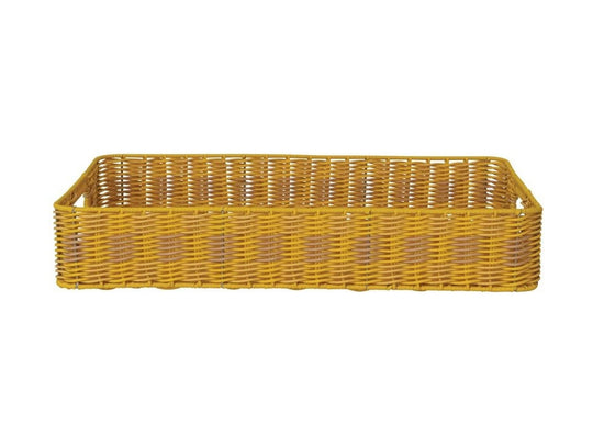 Woven Plastic Tray w/ Handles - Whats New Furniture - Portland, Oregon