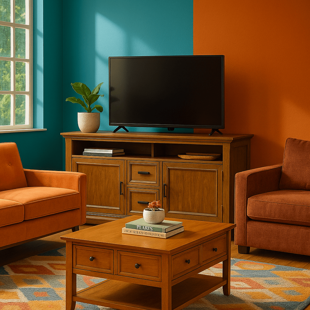 Media Console detail view 5 - Whats New Furniture - Portland, Oregon