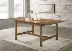 Crestmore 71-inch Rectangular Wood Dining Table Walnut - What&