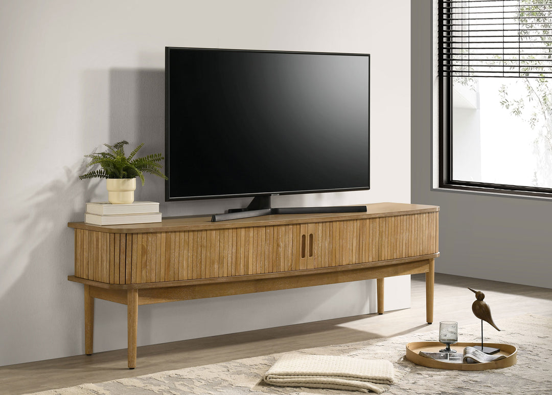 Croyden 71-inch TV Stand Media Console Weathered Natural - What&