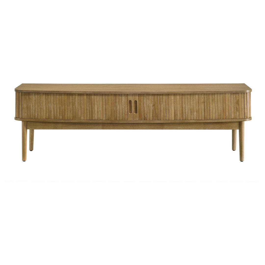 Croyden 71-inch TV Stand Media Console Weathered Natural - What&