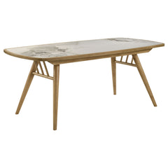 Croyden 73-inch Rectangular Dining Table Weathered Natural - What&