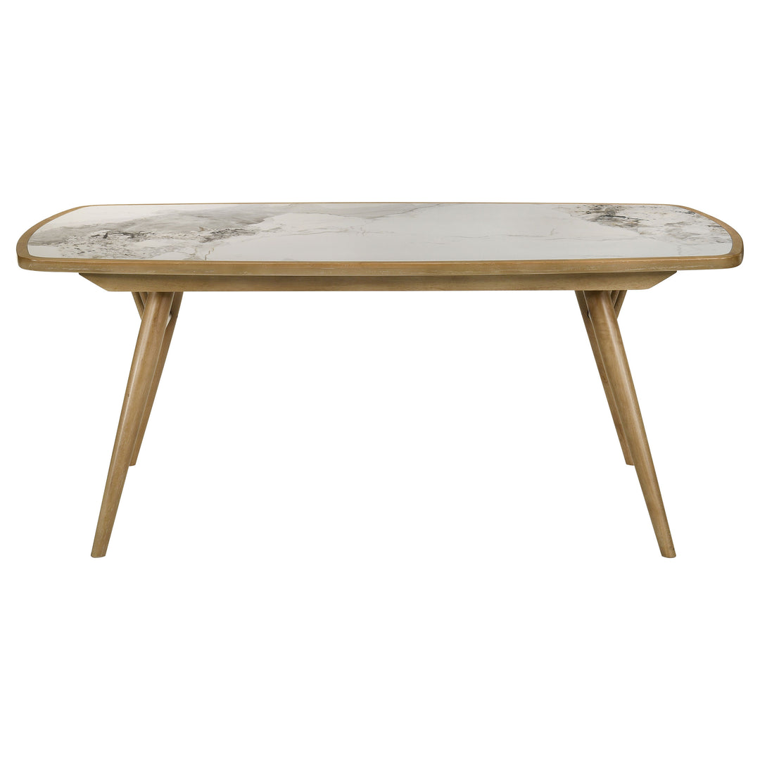 Croyden 73-inch Rectangular Dining Table Weathered Natural - What&