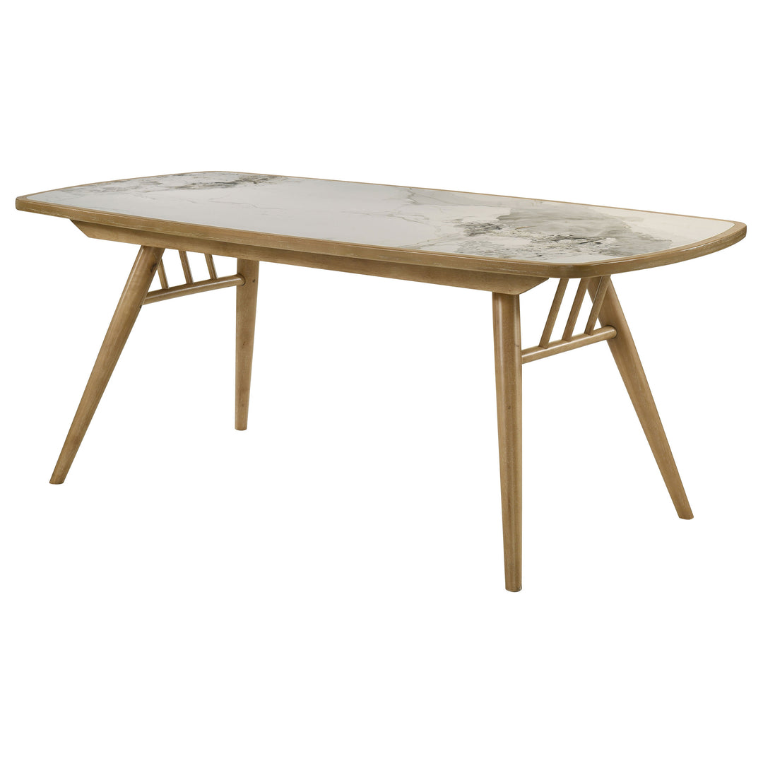 Croyden 73-inch Rectangular Dining Table Weathered Natural - What&