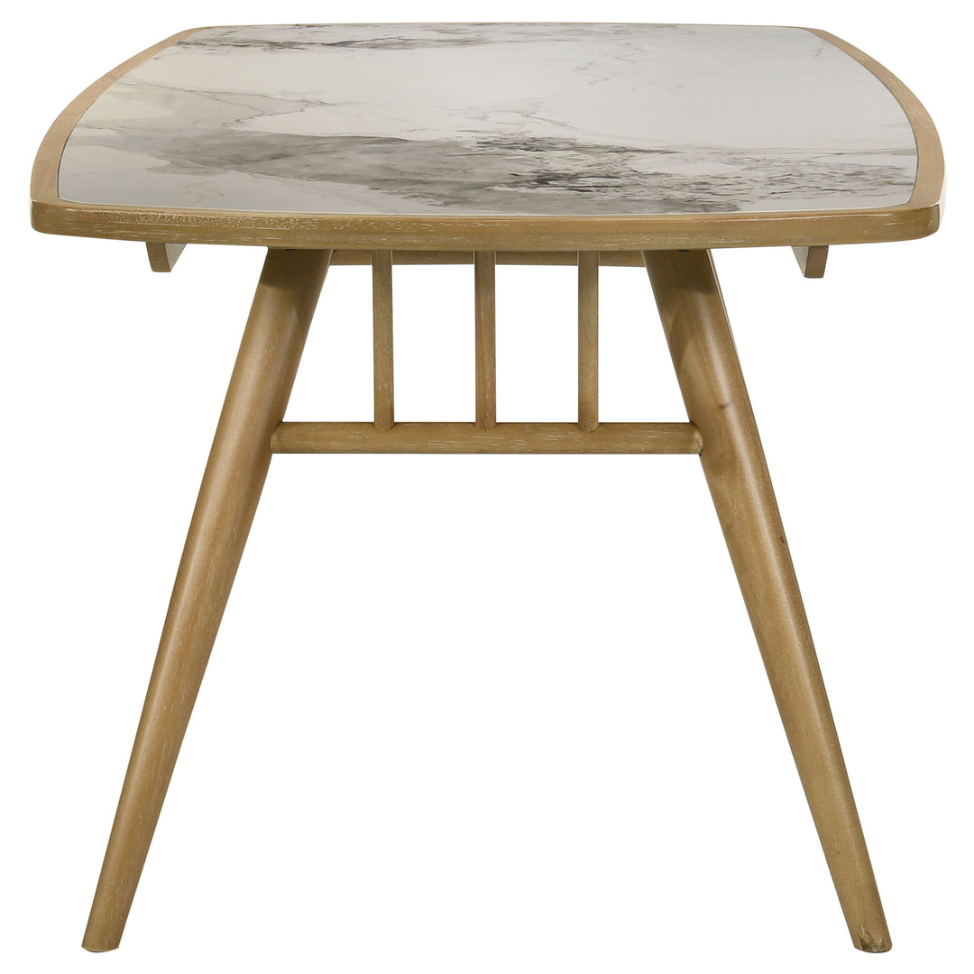 Croyden 73-inch Rectangular Dining Table Weathered Natural - What&