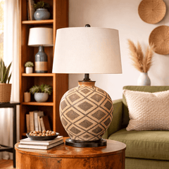 Geometric Ceramic Lamps (2) - What&