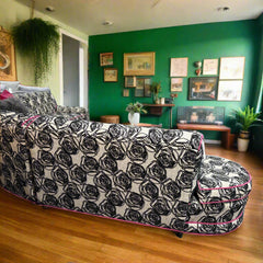 Vintage 3 - Piece Curved Sectional - Whats New Furniture - Portland, Oregon