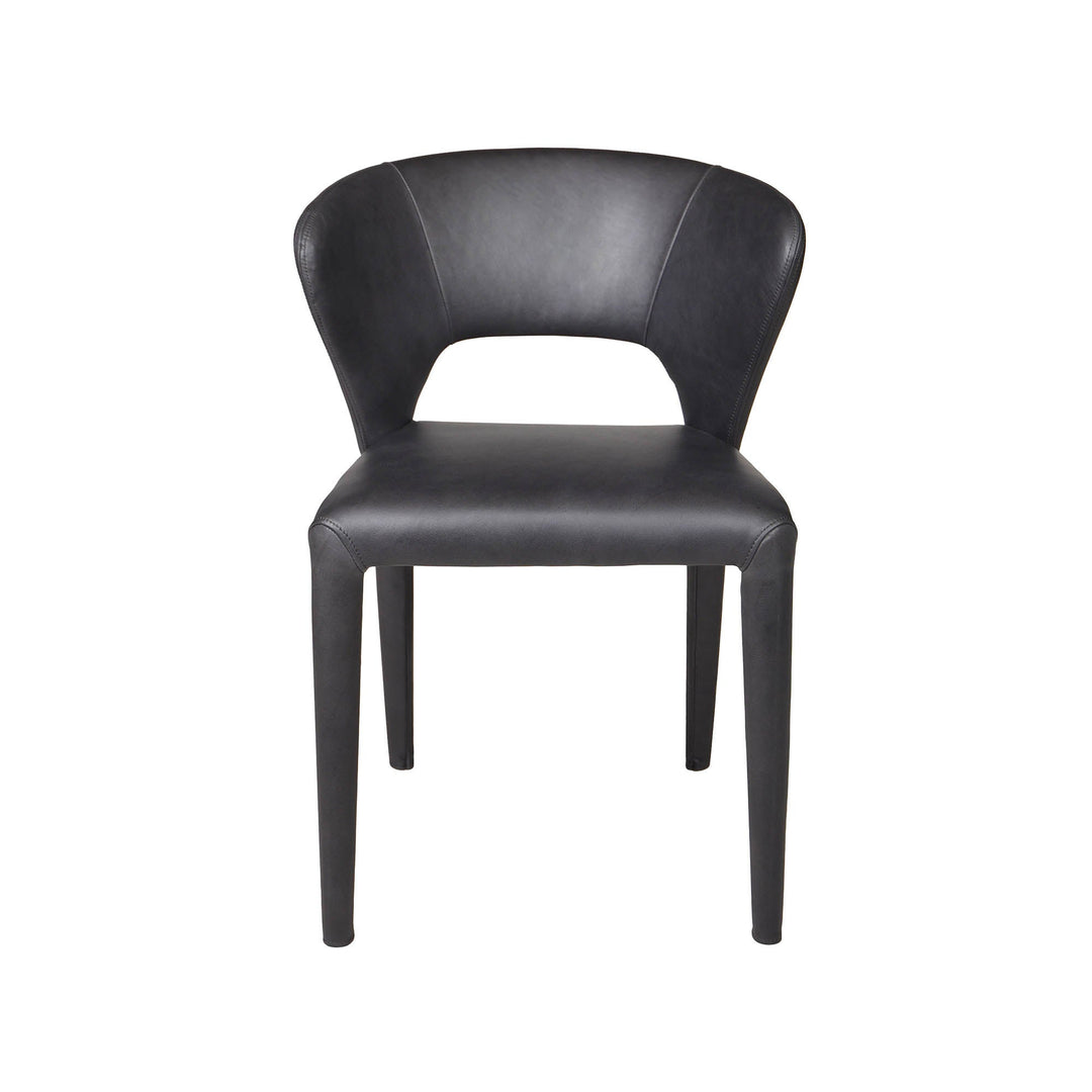Dakota Dining Chair in Black - studio - LH Imports - Whats New Furniture Portland OR