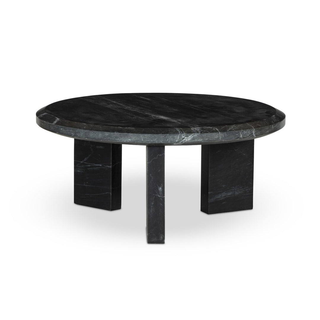 Dakota Nesting Coffee Tables Black Marble (Large)