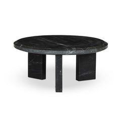 Dakota Nesting Coffee Tables Black Marble (Large)