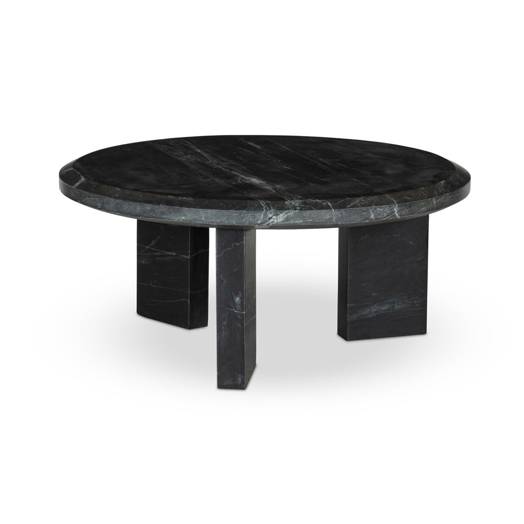 Dakota Nesting Coffee Tables Black Marble (Large)