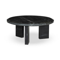 Dakota Nesting Coffee Tables Black Marble (Large)