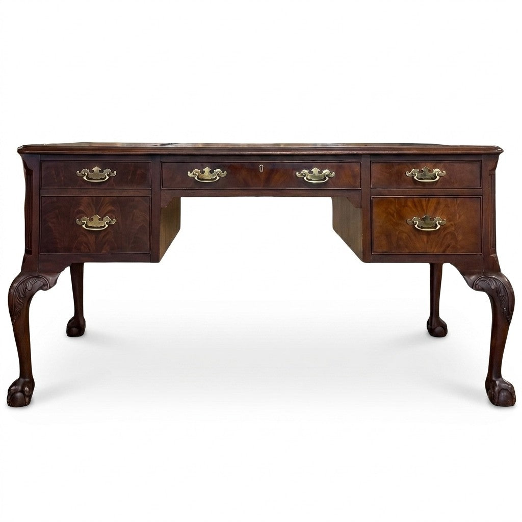 Clawfoot Desk by HEKMAN - consignment furniture Portland
