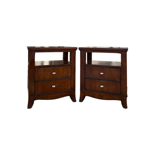 Dark Brown Nightstands (Set) - view 3