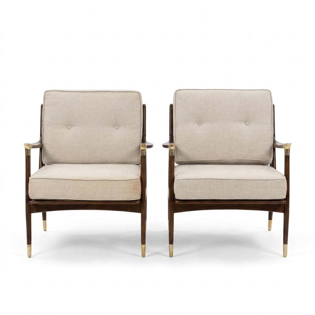 Dark Walnut Chair - consignment furniture Portland