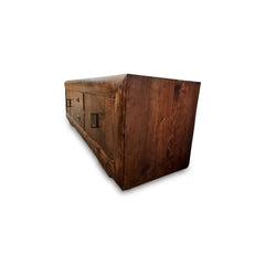 Dark Wood Low Credenza - view 3