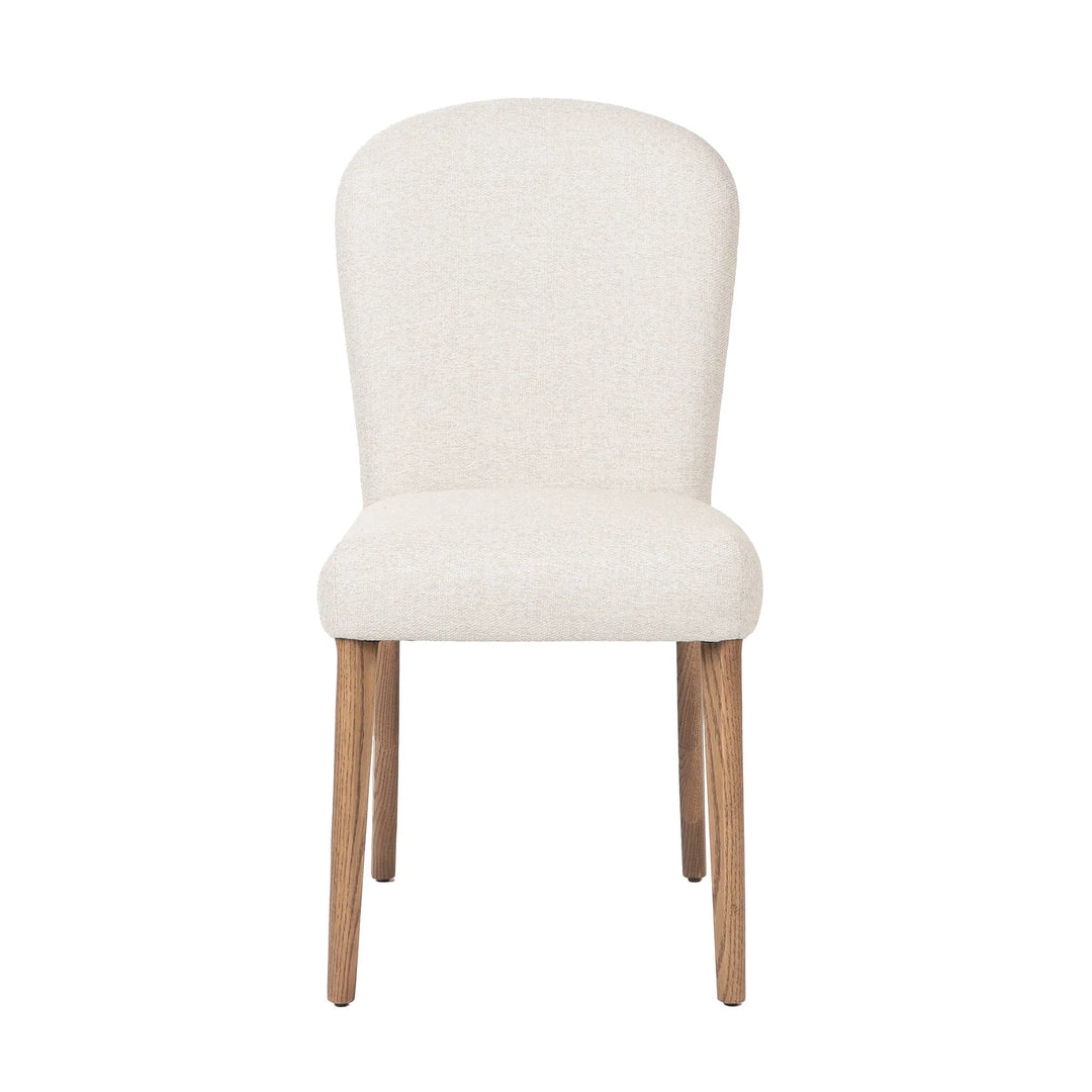 Delilah Dining Chair in Cream - upholstered dining chair by LH Imports - Whats New Furniture Portland OR