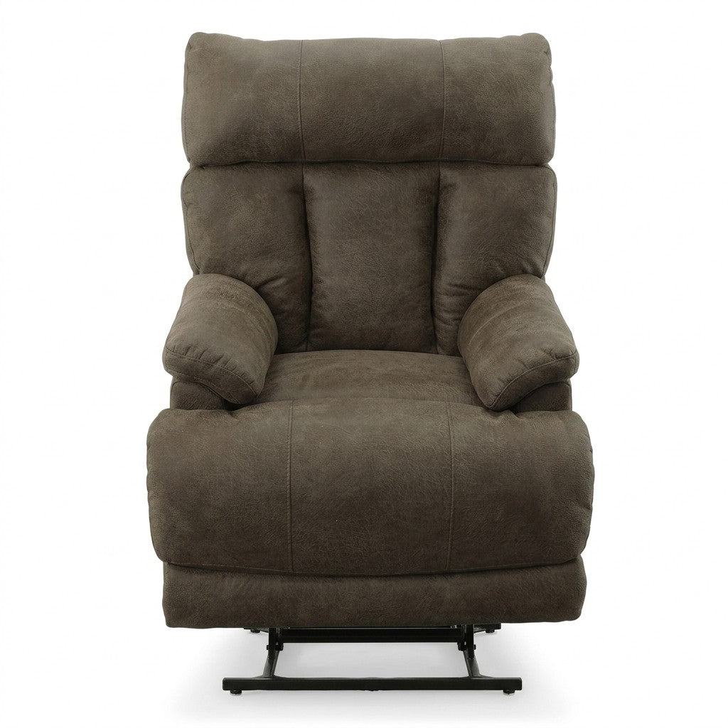 Deschutes Power Lift Recliner by Stanton in Deschutes Coffee — Oregon-made studio product photo — What&