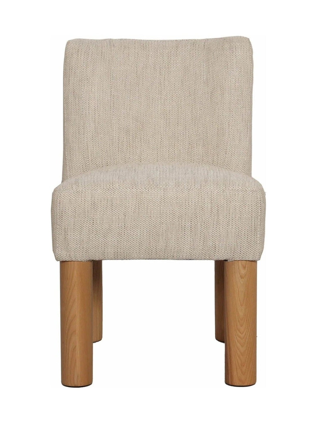 Destiny Dining Chair in Tweed Natural - upholstered dining chair by LH Imports - Whats New Furniture Portland OR