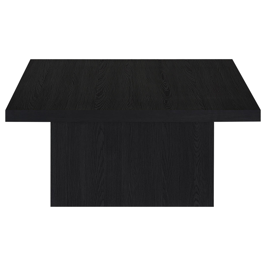 Devar Square Engineered Wood Cocktail Coffee Table Black - What&