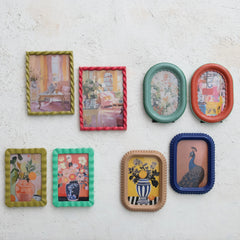 Twisted/Bobbin/Ruffled Photo Frame, 8 Styles (Holds 4x6 &amp; 5x7 Photo)