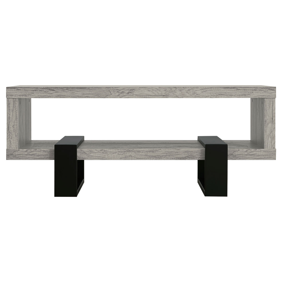 Dinard Engineered Wood Cocktail Coffee Table Grey Driftwood - What&