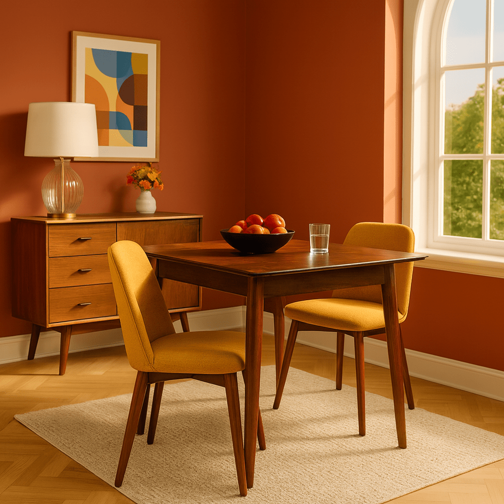 Dining table w/extension detail view 6 - Whats New Furniture - Portland, Oregon