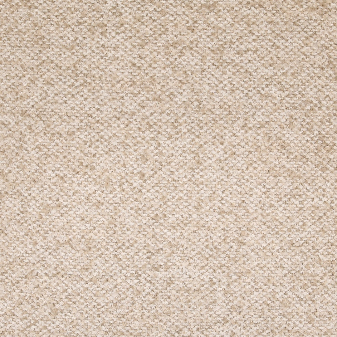 Ercilia Swivel Chair in Oatmeal bouclé fabric detail studio view - bouclé swivel chair by Dovetail - Whats New Furniture Portland OR