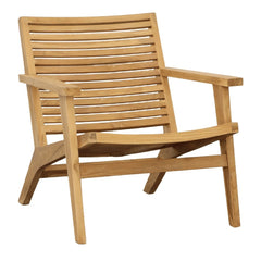 Janine Outdoor Occasional Chair - side angle - mid-century modern outdoor chairs - Whats New Furniture Portland OR