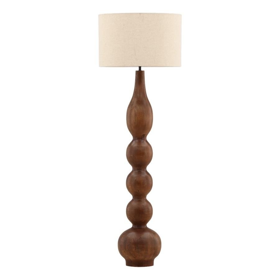 Lumira Floor Lamp Brown by Dovetail - product view