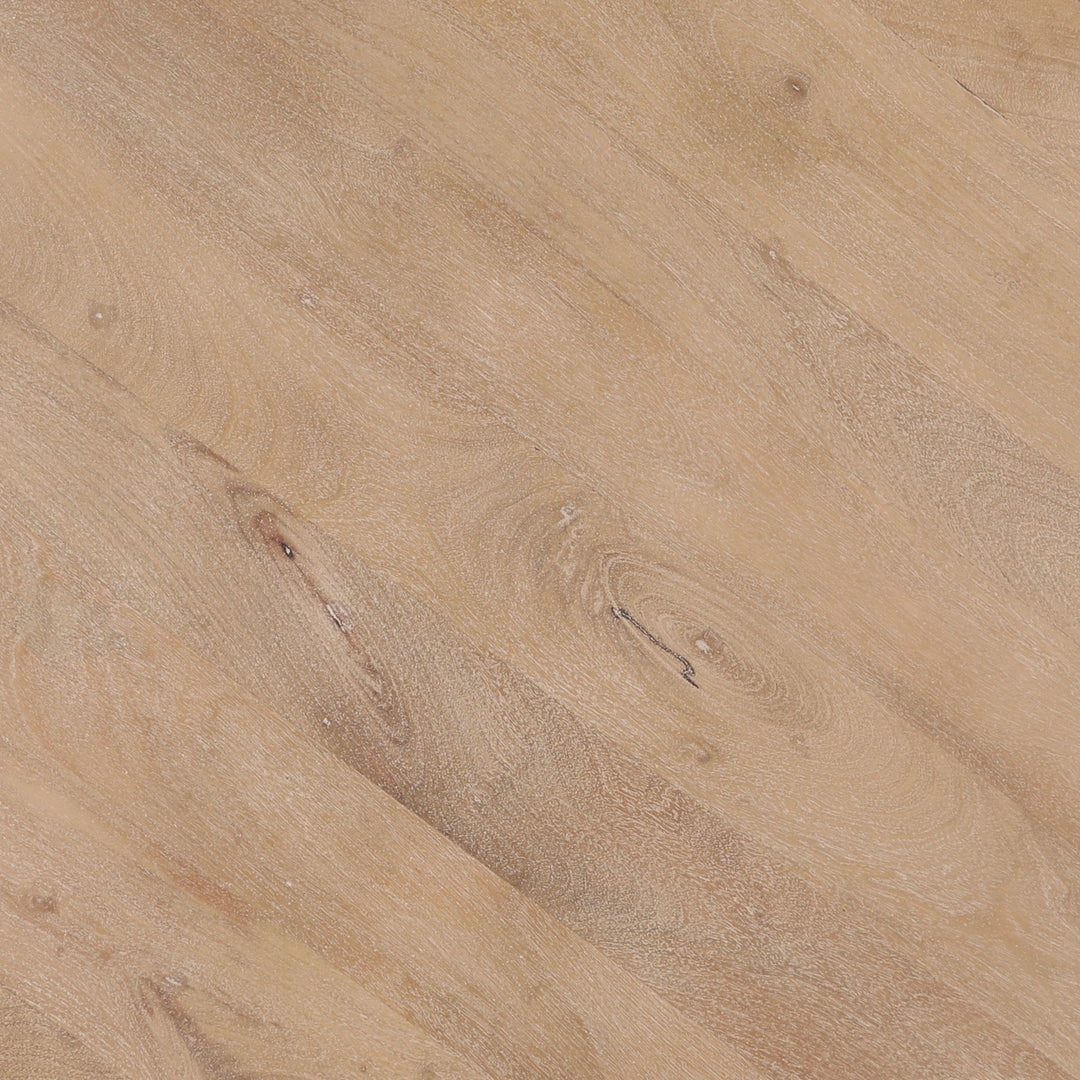 Meylin Coffee Table - Light Natural Mango Wood wood construction detail 1 - Coffee Tables by Dovetail - Whats New Furniture Portland OR