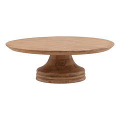 Meylin Coffee Table - Light Natural Mango Wood front three-quarter view - Coffee Tables by Dovetail - Whats New Furniture Portland OR