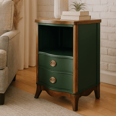 Drexel Nightstand detail view 4 - Whats New Furniture - Portland, Oregon