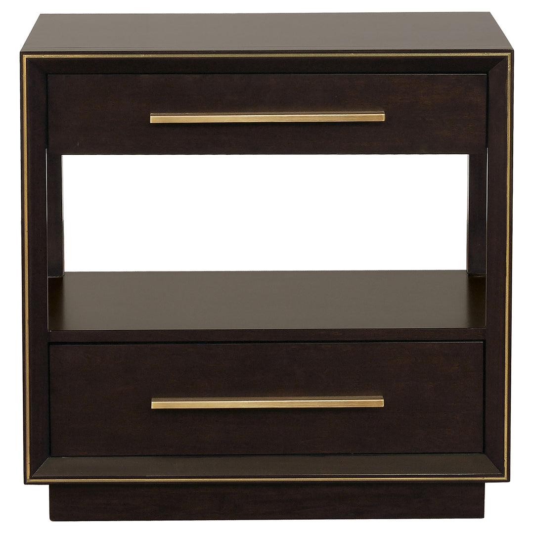 Durango 2-drawer Nightstand Smoked Peppercorn - What&