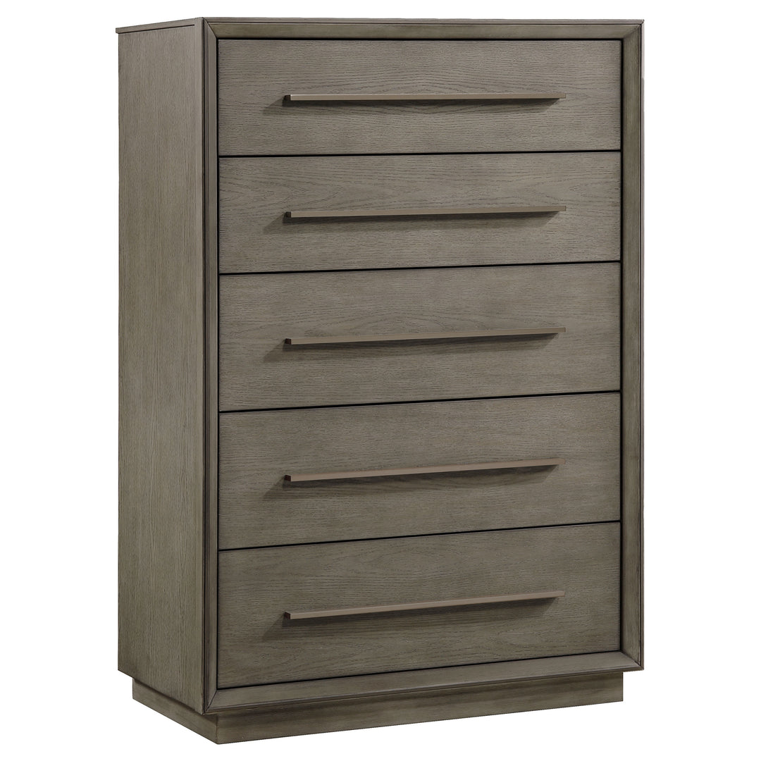 Durango 5-drawer Bedroom Chest Taupe Oak - What&