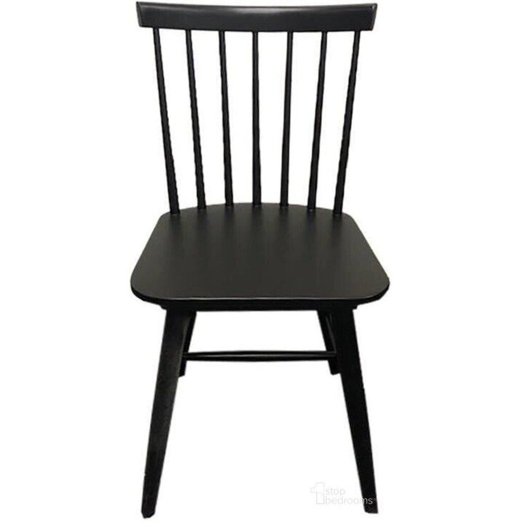 Easton Dining Chair in Black - dining chair by LH Imports - Whats New Furniture Portland OR