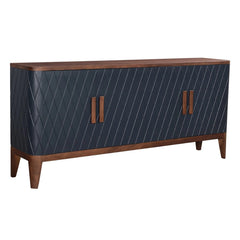 Eden Sideboard in Blackish Blue Medium Teak - mango wood sideboard by LH Imports - Whats New Furniture Portland OR