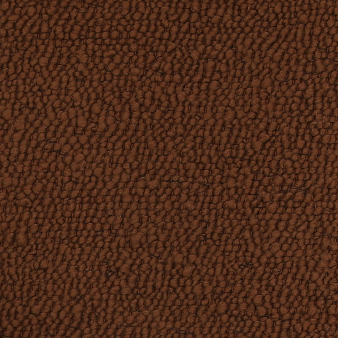 Elira Throw - Brown Wool &amp; Cotton in Brown - detail 1 studio view - Throw by Dovetail - Whats New Furniture Portland OR
