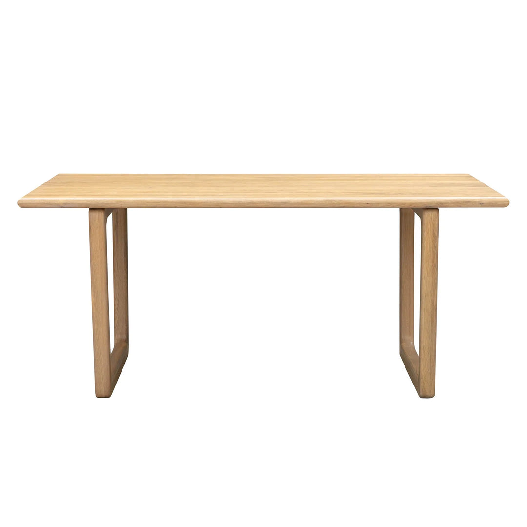 Elixir Dining Table in Biscotti Oak - solid oak dining table by LH Imports - Whats New Furniture Portland OR