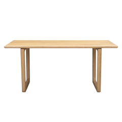 Elixir Dining Table in Biscotti Oak - solid oak dining table by LH Imports - Whats New Furniture Portland OR