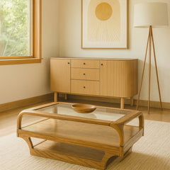 Ellington Buffet detail view 3 - Whats New Furniture - Portland, Oregon