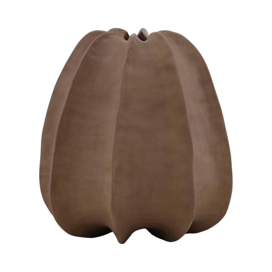 Elm Vase Light Brown by Dovetail - product view