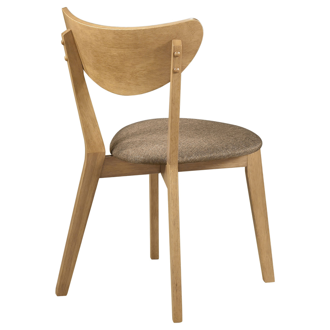 Elowen Wood Dining Side Chair Light Walnut (Set of 2) - What&